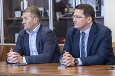 Od lewej: mgr A. Sowa, mgr D. Gębarowski