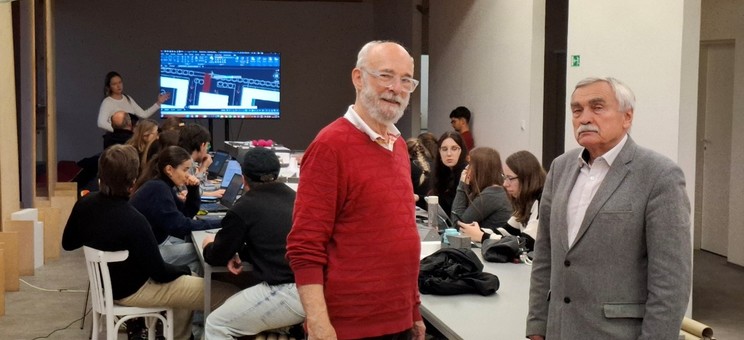 Prof. P. Pasztor i Prof. M. Gosztyła