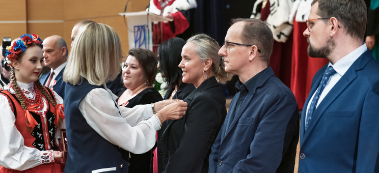 dr hab. inż. arch. Anna Martyka prof, PRz w trakcie ceremoni