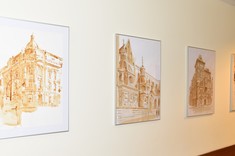 Galeria prac studentów architektury