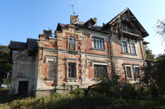 Willa Potockich w Antoninach od strony zachodniej- stan zachowania