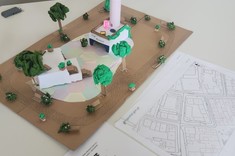 Makiety wykonane w ramach warsztatów